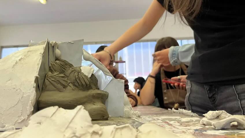 foto SCULTURE DEGRADABILI classe 4A Guidizzolo copia